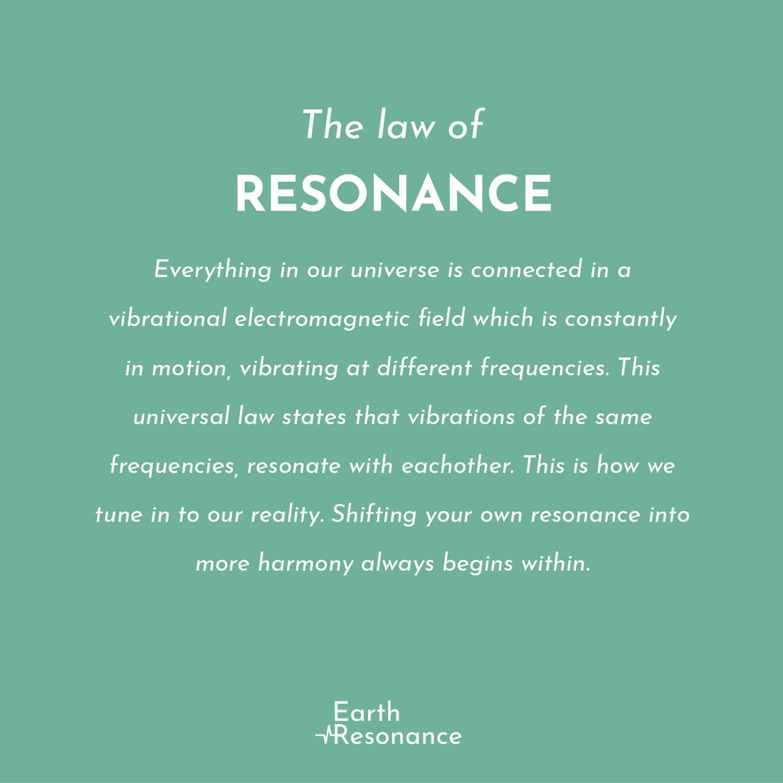 Hoe verhoog je de frequentie van je lichaam - Earth Resonance