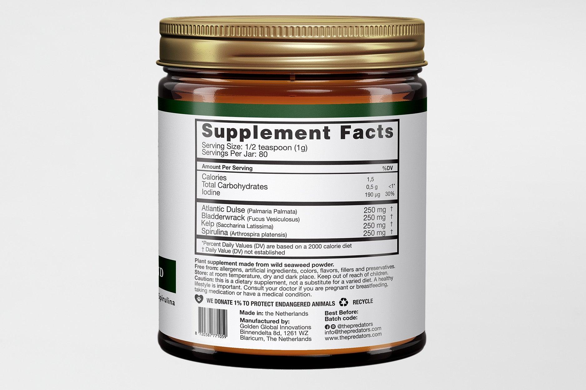 Predator Seaweed Cleanse - Pre-cycle